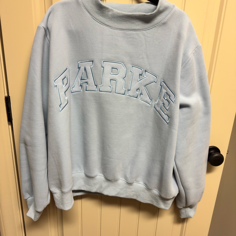 PARKE MONOCHROME VARSITY MOCKNECK  (ICE)